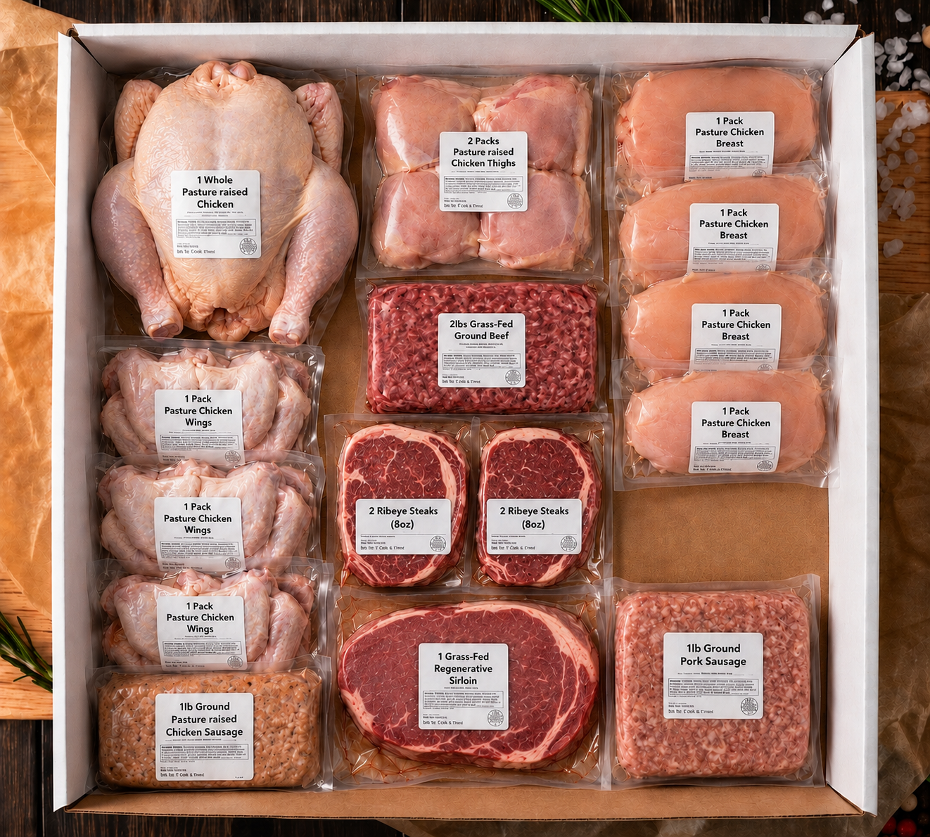 Perfect Starter Variety Box - Free Overnight Shipping